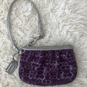 COACH wristlet